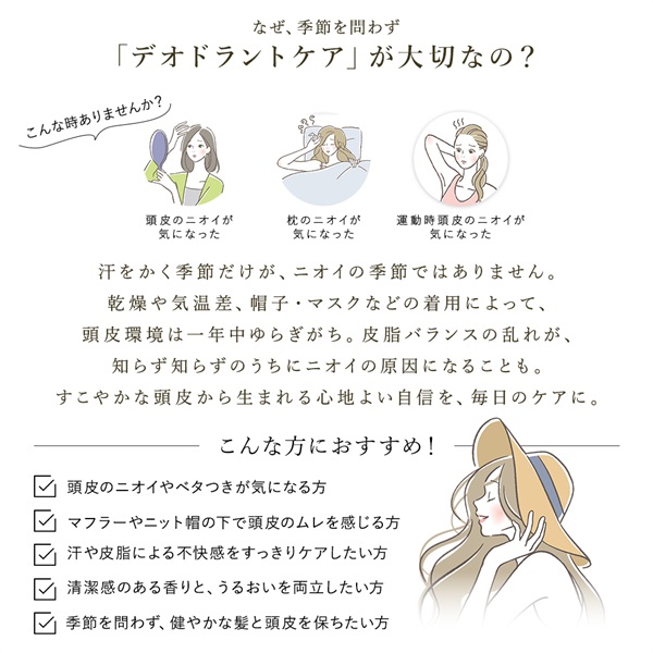 薬用ホワイトヘアシャンプーボトルイン (ホワイトリリーの香り) 詳細画像